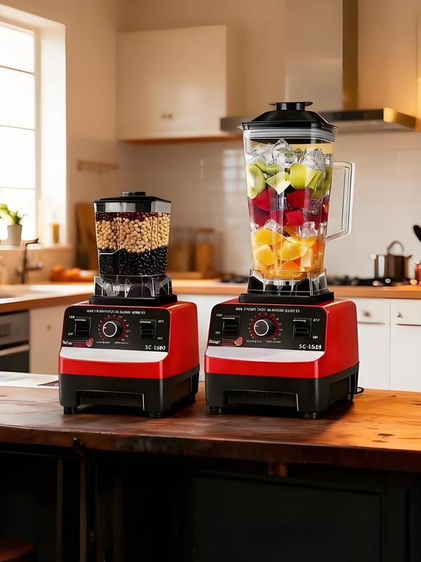 Powerful 6-Blade Commercial Blender 2L Large Capacity BPA-Free Get 6 Free Kitchen Gadgets for Home & Commercial Use