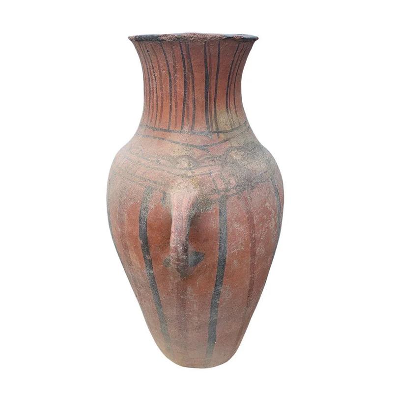 Antique Moroccan Terracotta Olive Jar - Medium