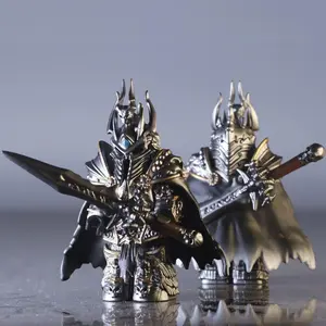 Lich King Medieval Round Table Knights building block Anime Sir Kay/Gaheris bricks Action Figure Collection Model Doll Toy Gifts popular