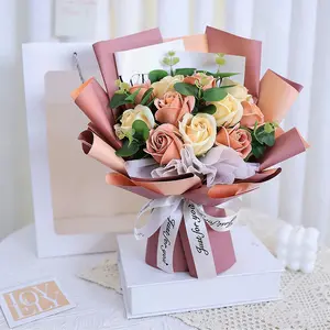 Creative Carnations, Gypsophila Bouquet, Artificial Flowers, Graduation Gift, Birthday Present, Mother's Day, for Friends, Teachers