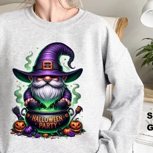 11” DTF Halloween Party Gnome Transfer - Ready to Ship