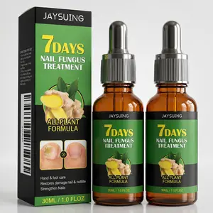 Jaysuing Nail Care Renewal – Gentle Nail Solution with Undecylenic Acid & Ginger Extract, Fast-Drying Formula for Thick, Brittle & Discolored Looking Nails