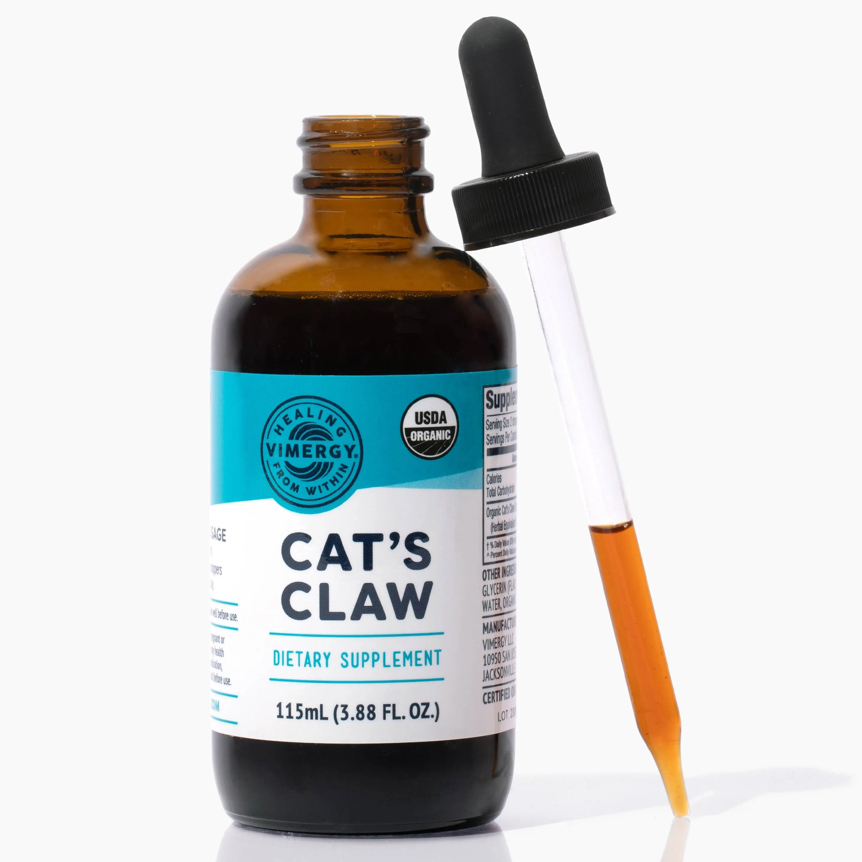 Vimergy Organic Cat's Claw 10:1 55-115mL