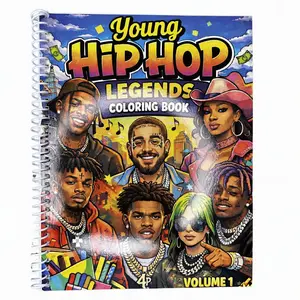 The Young Hip Hop Legends Coloring Book: Volume 1