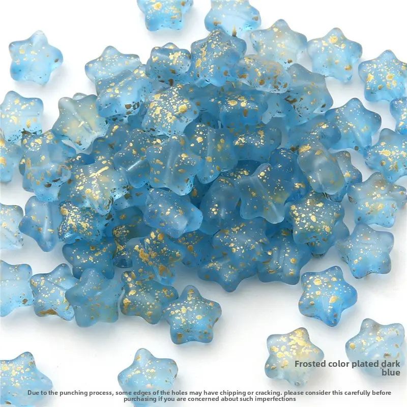 Matte plated deep blue