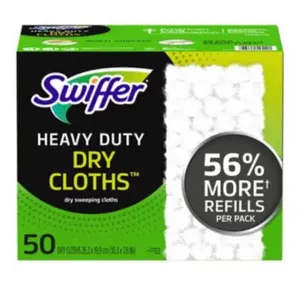 Swiffer sweeper heavy duty dry sweeping cloths 50ct