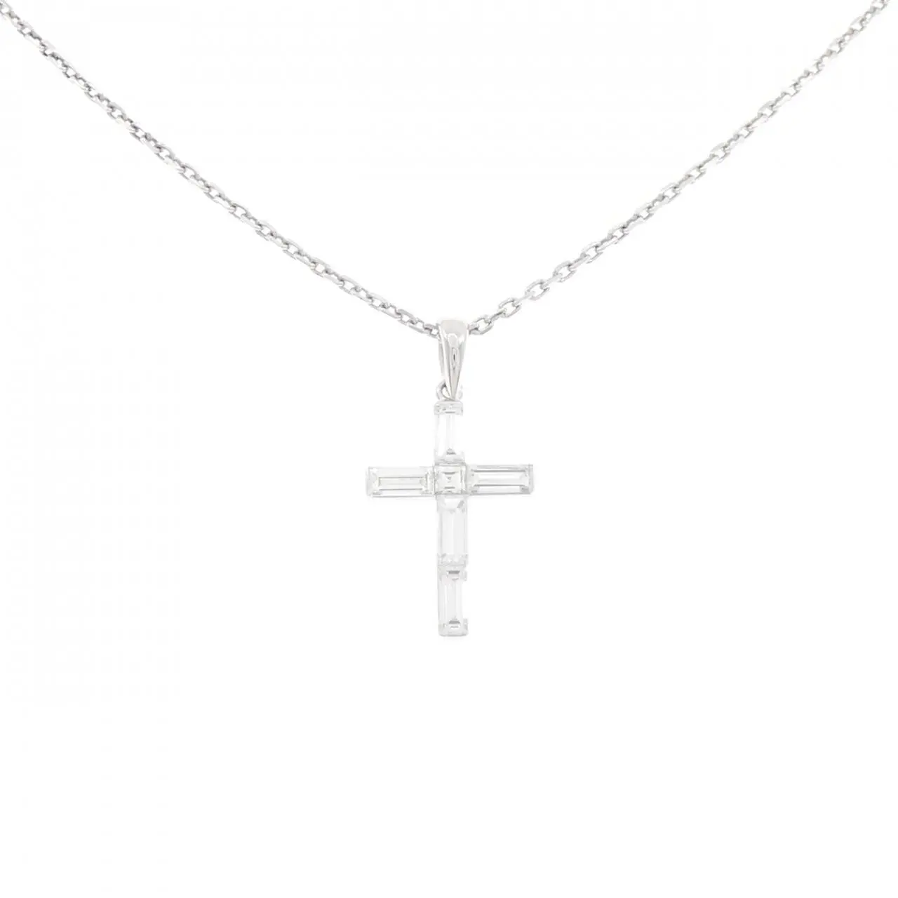 Boucheron Diane 750 White Gold Diamond Necklace