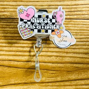 Nurse Practitioner NP Badge Reel