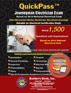 2014 QuickPass Journeyman Electrician Study Tool Book Based on the 2014 NEC