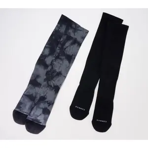 Comrad Set of 2 Nylon Knee-High Compression Socks