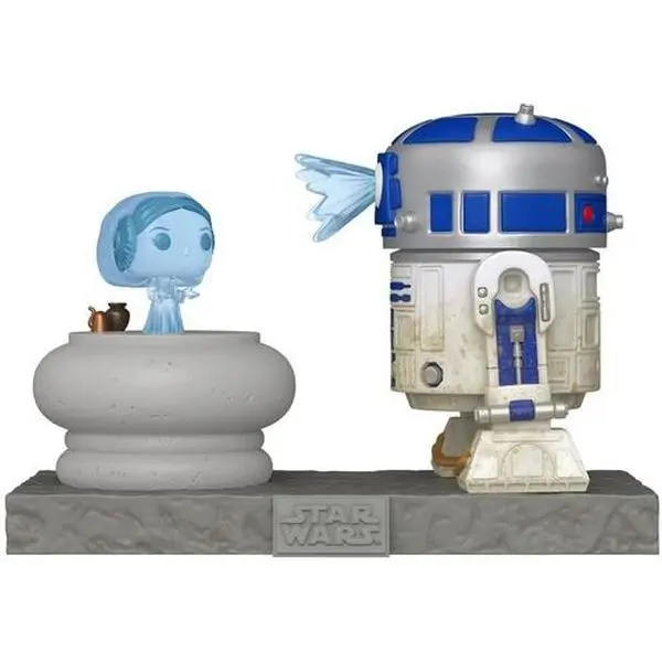 Funko POP! Deluxe: Star Wars - R2-D2 with Princess Leia Hologram  [COLLECTIBLES] Deluxe Ed, Vinyl figurine/statue