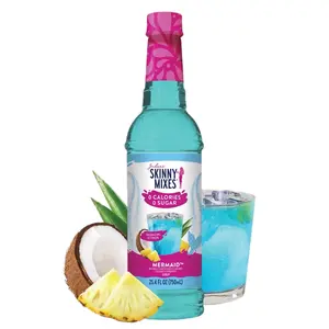 Sugar Free Mermaid Syrup by Jordan’s Skinny Mixers - Sweet Flavor