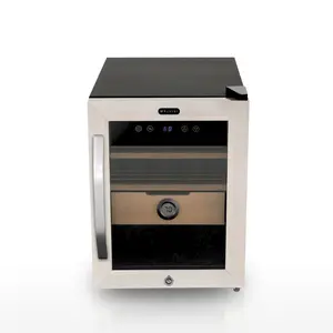 Whynter CHC‑123DS 1.2 cu ft Digital Control Humidor – Stainless Steel Trimmed Glass Door