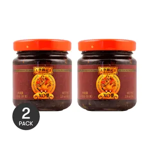 LEE KUM KEE XO Sauce 2 Pack - Premium Seafood Flavor 80g Each | Authentic Chinese Condiment