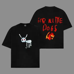 Drake For All The Dogs Men's Oversized Cotton Hoodie Sweater T-Shirt, The Drizzy Fans Hoodie Sweater T-Shirt , Vintage Music Merch Sweatshirt Hoodie T-Shirt, Retro 90s Rap Style, New Album Gift For Fans