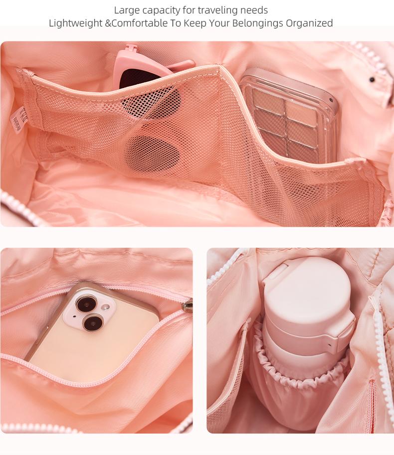 WESTBRONCO Bubble Puffer Tote Bag 2026 Spring Trendy Viral Quilted Crossbody Purse Fashion Bag for Women Mom Shoulder Handbag Work University Diaper Bag Durable Waterproof Bag Travel Essentials Purse Gift for her TikTokShopStockUp summervibes