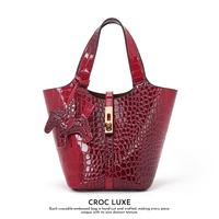 CROC LUXE-Deep Red