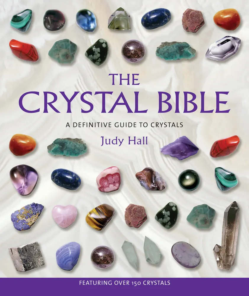 USED Book - The Crystal Bible: A Definitive Guide to Crystals by Hall, Judy (Paperback) - english