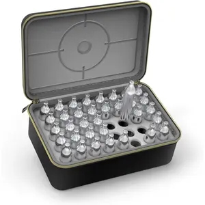 Silent 12g Co2 Cartridges Case 40 Slots Safe Storage for  ,  Co2 Cartridges, Travel Organizer Holder Compatible with Crosman, Umarex - BB  Accessories for  Ensured