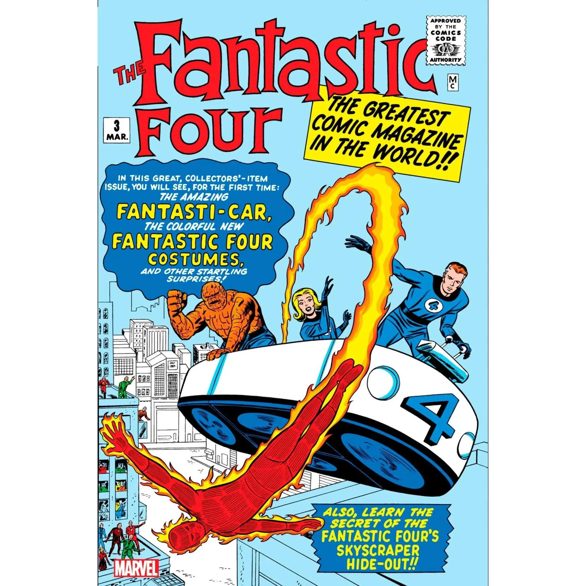Fantastic Four Facsimile Edition #3