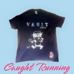 Vault Caught Running Tee And Hat Combo Breathable Comfortable Unisex Set Quick Dry