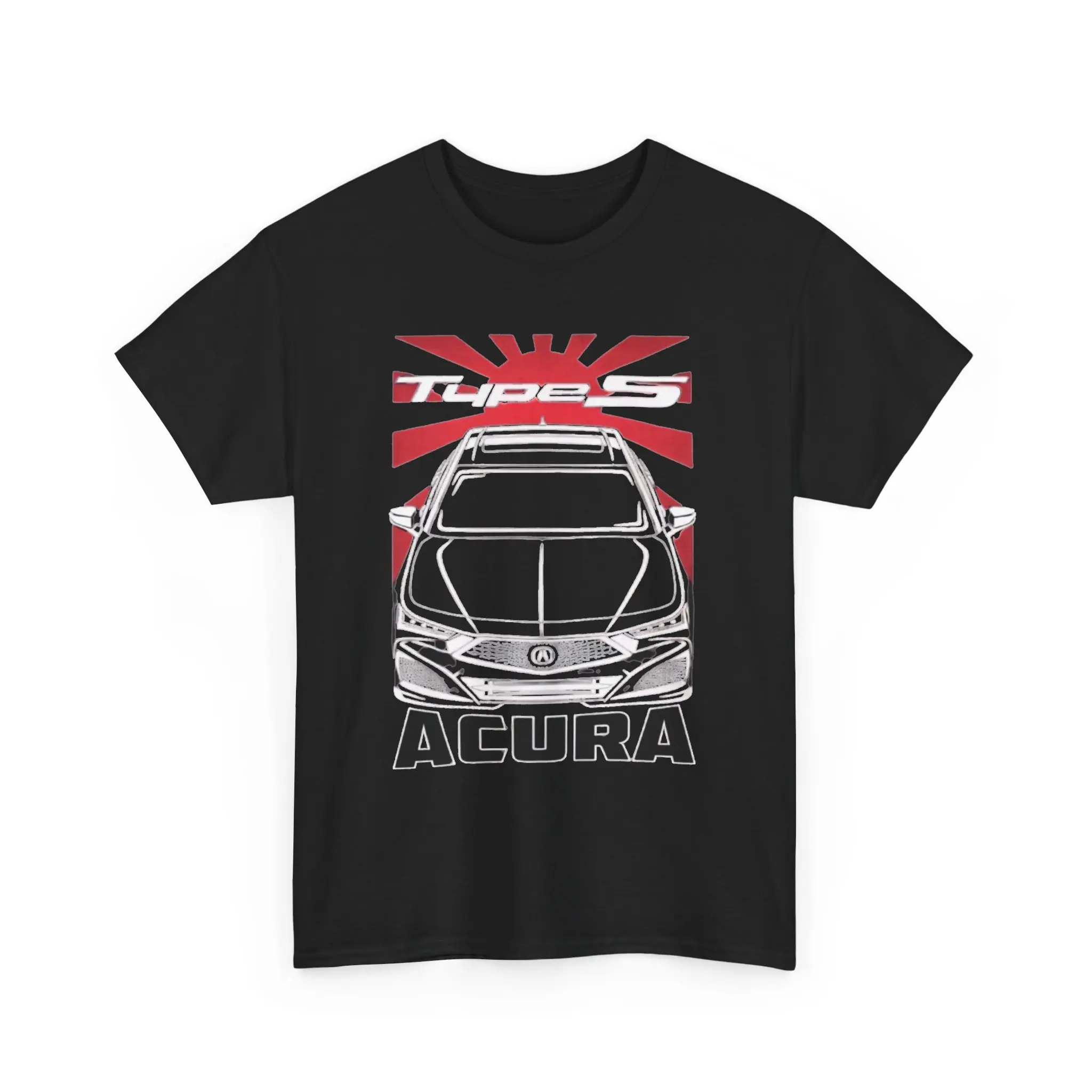 Acura Type S Car Tee — Front Grill Graphic T-Shirt