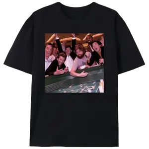 The Hangover Casino Scene Movie Men’s Graphic Tee |   Unisex 2000s Comedy Fan Casual T-Shirt |   Summer Movie Lover Gift