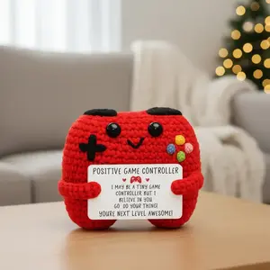 Teenage Girls' Crochet Controller Gift Set, Christmas Present for Boys, Handmade Gaming Dolls, Crochet Figure, Son/brother's Xmas Gift, Stocking Stuffer