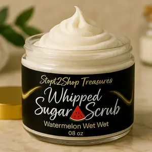 Watermelon Wet Wet Whipped Foam Soap Sugar Scrub Cruelty Free Exfoliating Skincare Delight Indulge Your Skin