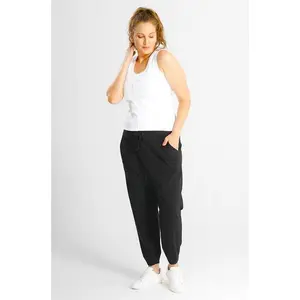 Aimie Scoop Neck Tank // White