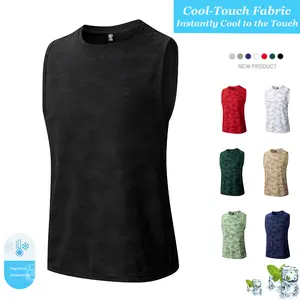 Men’s breathable tank top available in multiple camouflage colors—stylish, casual, and versatile