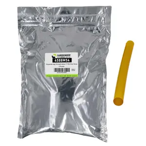 4588M54 Mini Size 4" Polyamide High Strength Amber Color Glue Sticks - 5 lb box