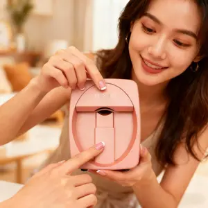 O2Nails Smartphone-Controlled Nail Printer Machine | Portable DIY Nail Art Printing Kit for Home Use & Salon Business | Print Any Photo on Nails in Seconds, Ideal for Beginners Entrepreneurs