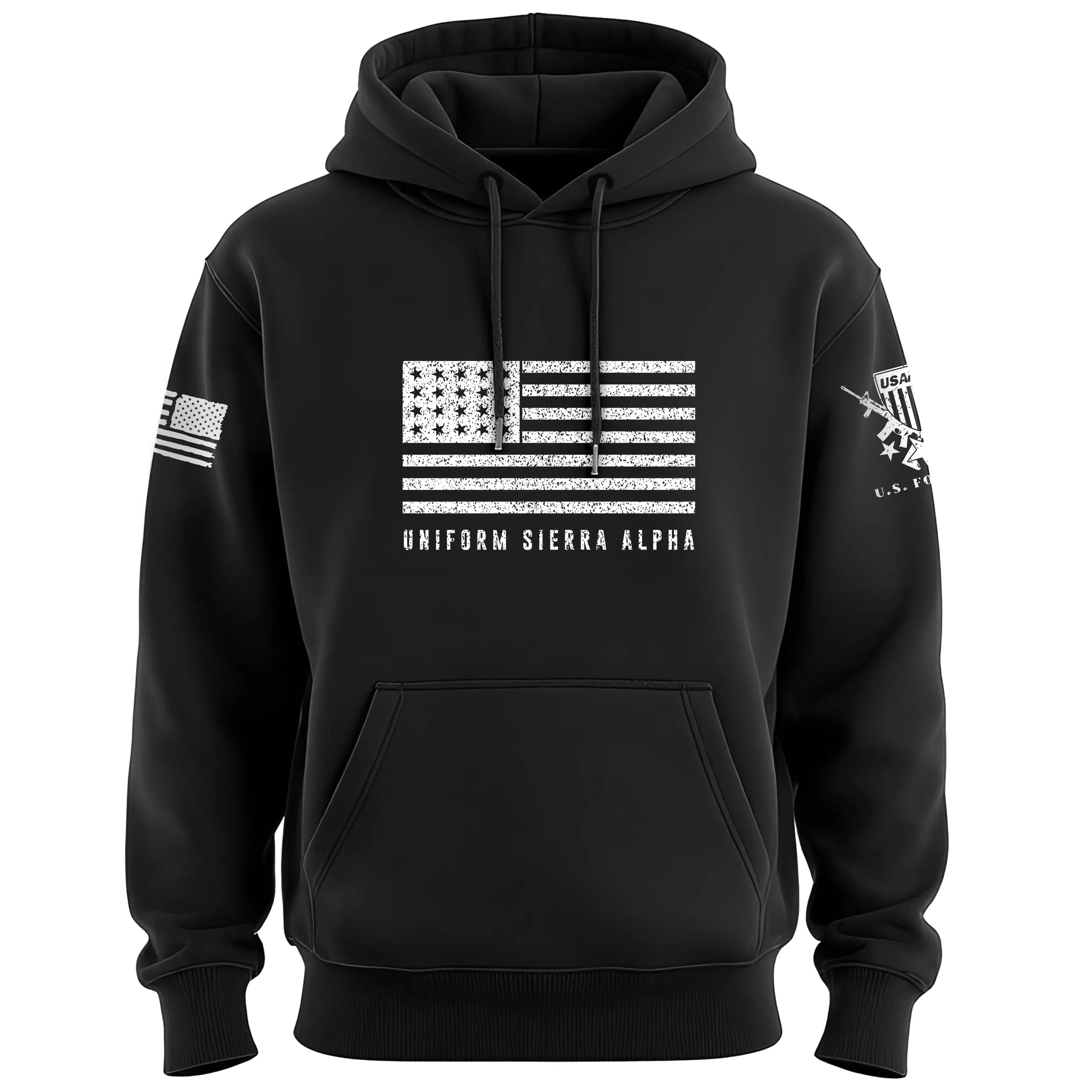 Uniform Sierra Alpha Bottom Tactical Hoodie
