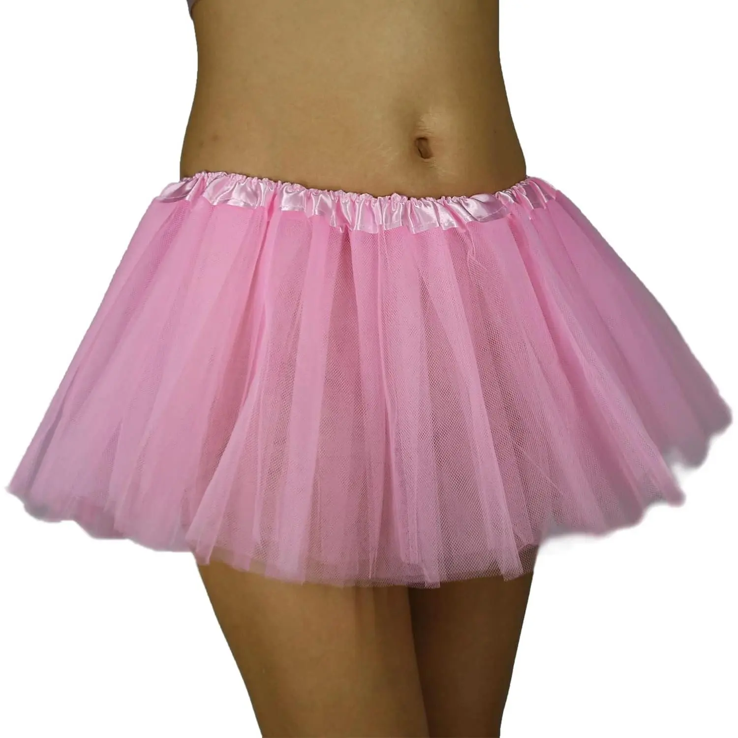 Tutu Skirts Women Girls Halloween Costume Party Dress Up Running Skirt 4 Layers 5 Layers