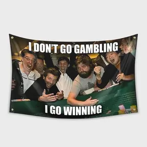 I Go Winning Flag 3x5 Ft, Home Decor, Tapestry Gift Living Room