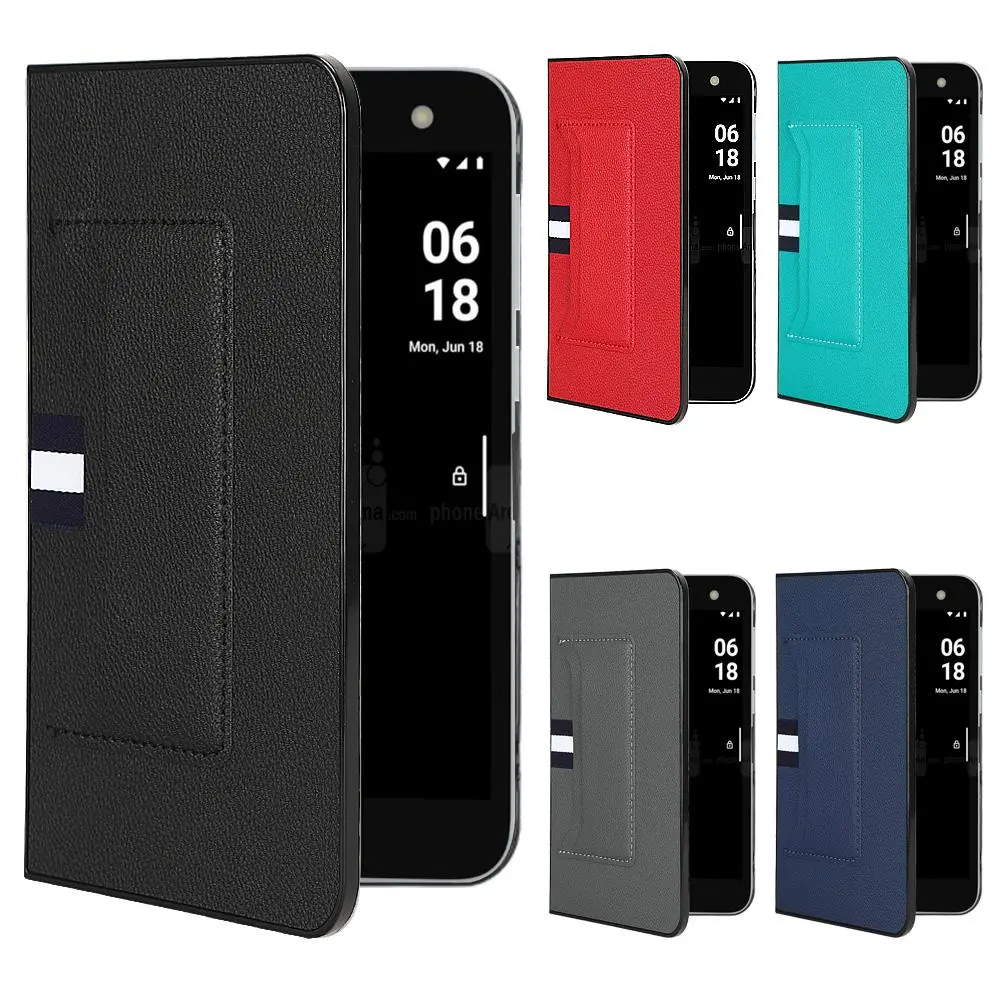 For Microsoft Surface Duo Multiple card slots Litchi Skin PU Leather and PC Book Cover For Microsoft Surface Duo Phone Case 8.1"