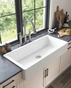 Bridge Lightweight Kitchen Faucet - Pull-Down Sprayhead Spot Resistant