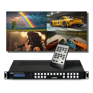4K@60hz 4x16 HDMI™ Matrix w/ Video Wall (Seamless, Audio Extract, Multiview) (UHD-416MVW)
