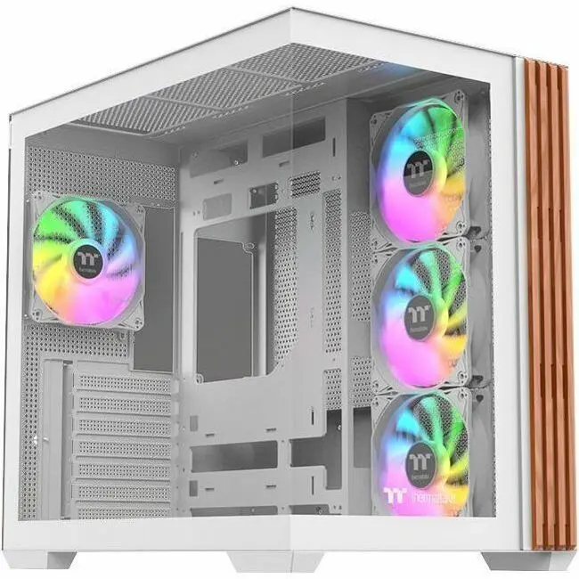 Thermaltake View 380 WS ARGB Snow Mid Tower Chassis CA1Z200M6WNWS