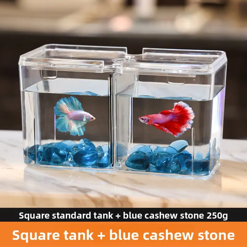 Standard cylinder + cashew stone blue