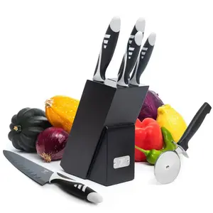 7pcs Professional Kitchen Knife Chef Set, Small Knife Set with Block*