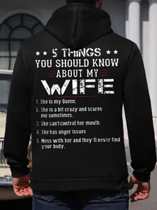 Men's Letter Print Pocket Drawstring Hoodie, Regular Fit Casual Longsleeves Hooded Sweatshirt, Drippy Outfits, Going Out Outfit, Graphic Hoodies, Casual Fashion Sweatshirt