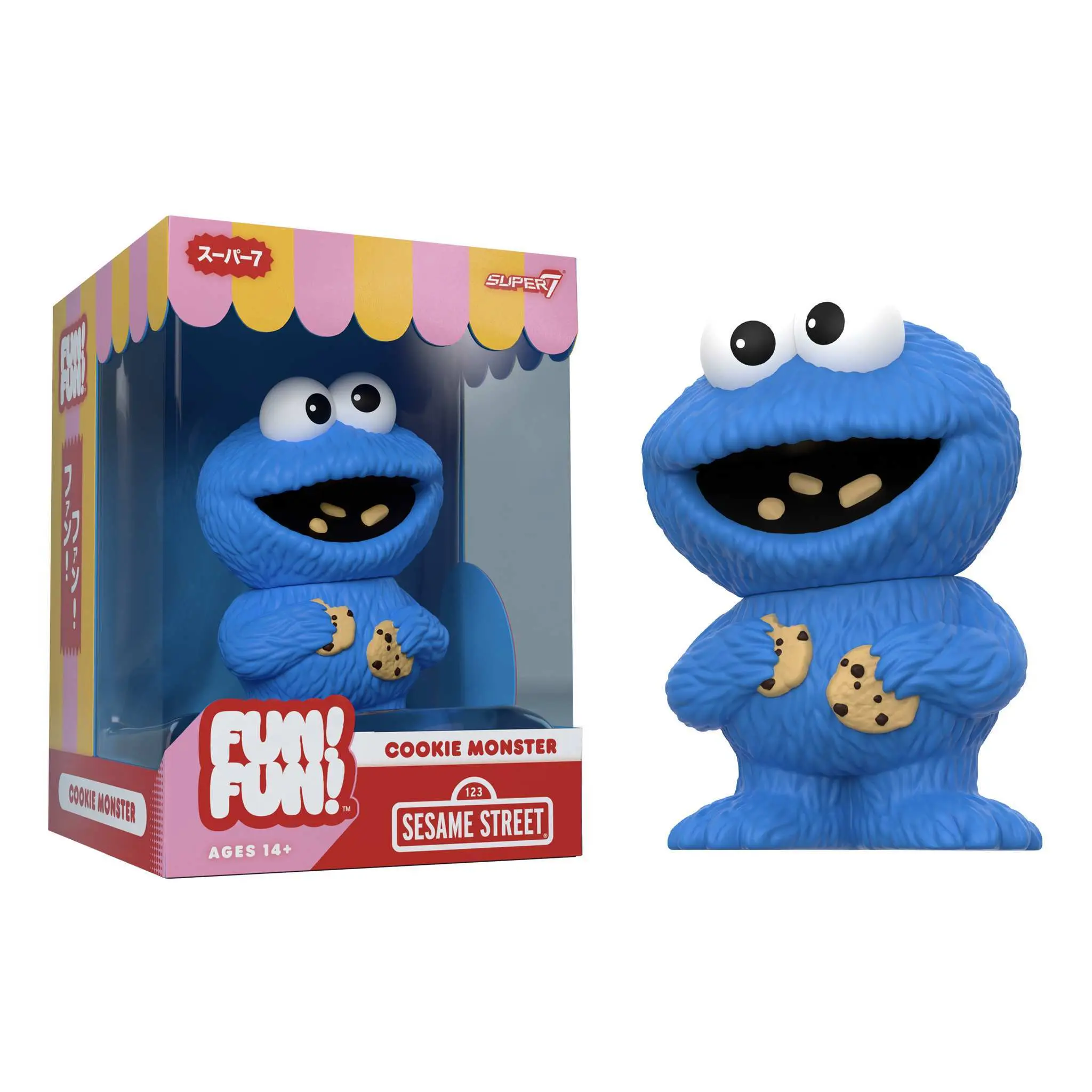 Super7 Sesame Street FUN! FUN! Wave 02 - Cookie Monster