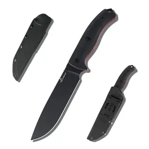 ZMRYDS FD6002 fruit knife, EDC multi-purpose knife, G10 handle, 1095 high carbon steel blade, integrated spine, pocket knife, gift for men
