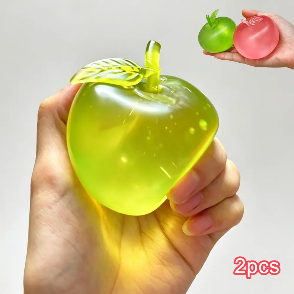 Feeling stressed? This squishy apple has the MOST satisfying slow-rising feel  ASMR sensory toy for adults & kids!