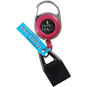Premium Lighter Leash Retractable Lighter Holder for Men Women Color May Vary Portable Safety Lighter Accessories for Outdoor Camping Hiking