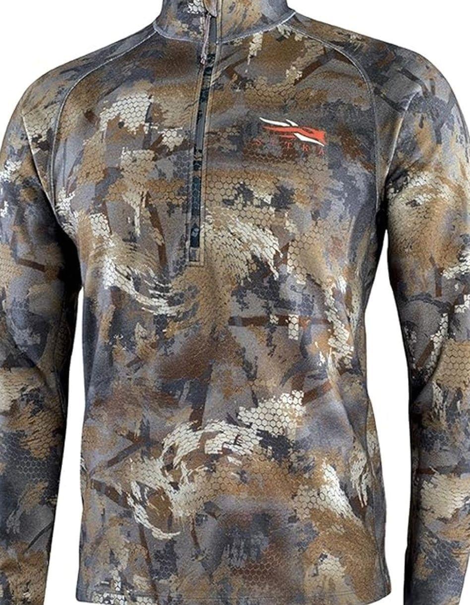 Outdoor Camo Quarter Zip Top | Tactical Hunting Apparel