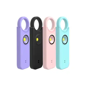 Personal Safety Alarm for Women/Elder/Kids – Loud Siren, Rechargeable, Strobe Led Light and Key Chain in a Variety of Colors