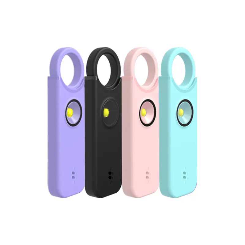 Personal Safety Alarm for Women/Elder/Kids – Loud Siren, Rechargeable, Strobe Led Light and Key Chain in a Variety of Colors #SummerVibes
